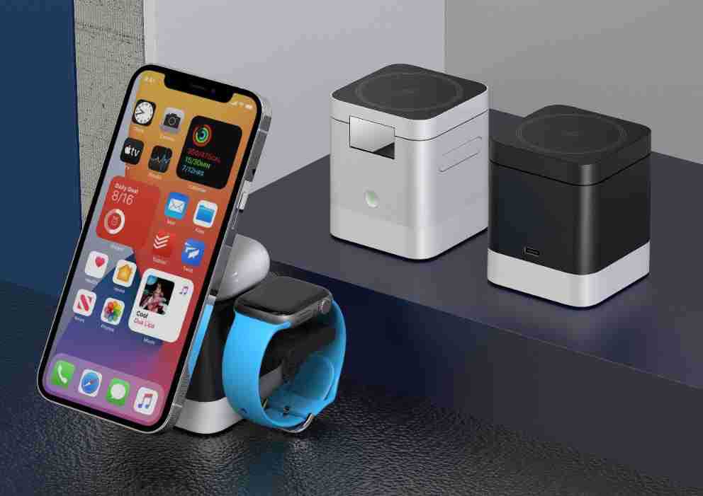Tri-Force Magnetic Wireless Charger