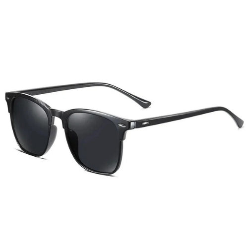 Polarized Vintage Sunglasses for Men – Classic UV400 Outdoor Fashion Glasses with Anti-Reflective Mirror Lenses