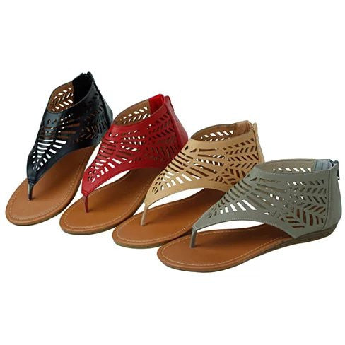 Pretty Palms Cool Summer Sandals