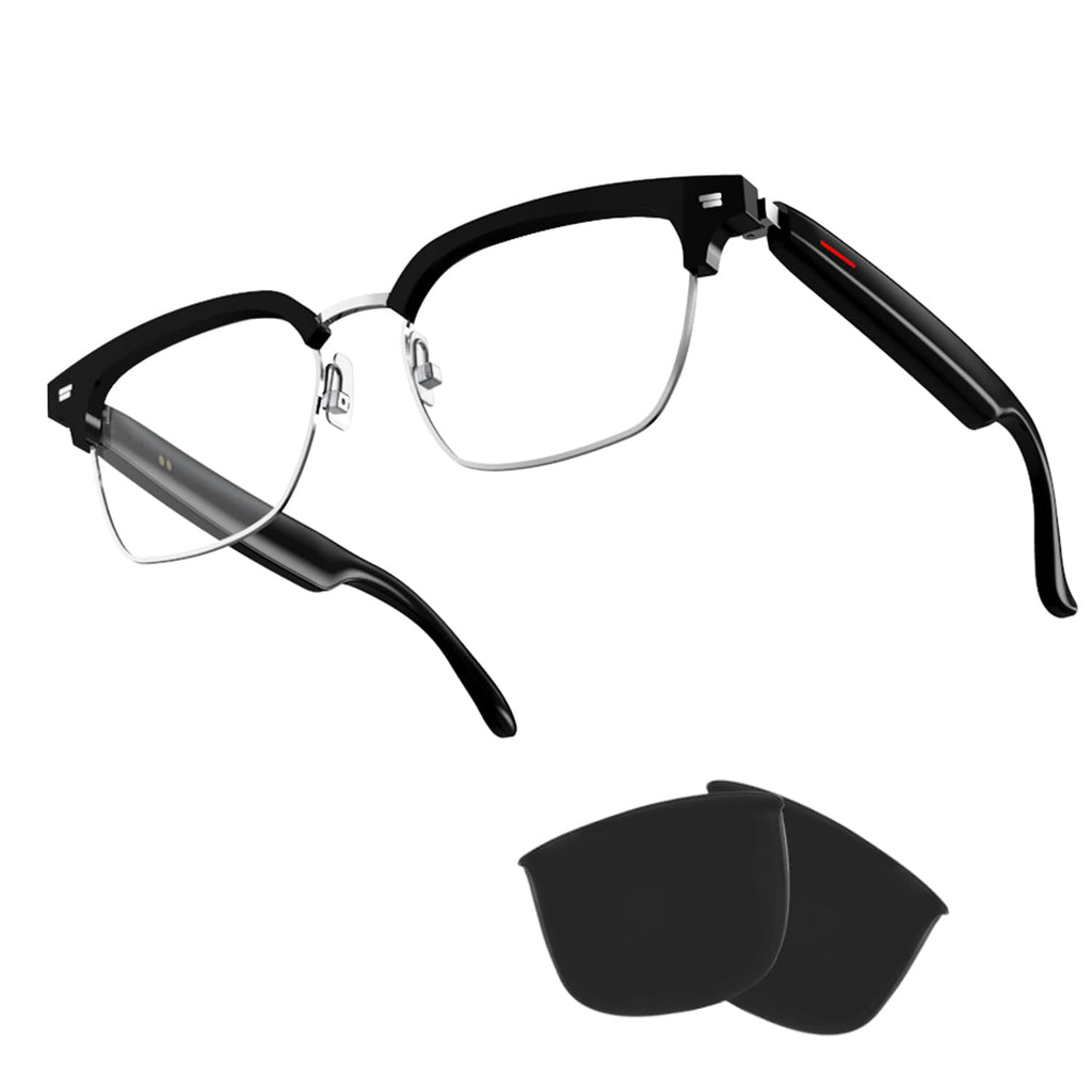 IVY TWS Smart Glasses – Built-in Audio, UV & Blue Light Filter | All-Day Wear