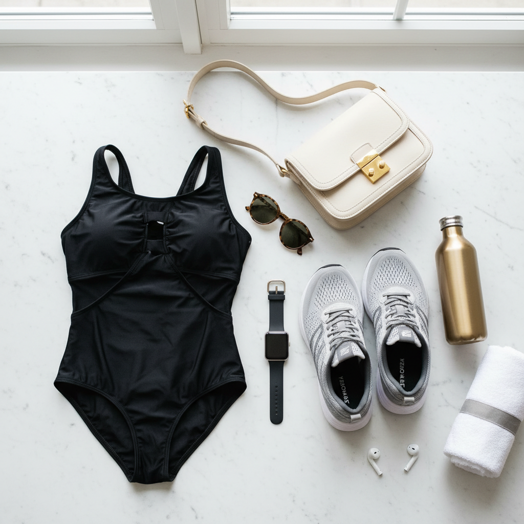Mixed Products Flat Lay