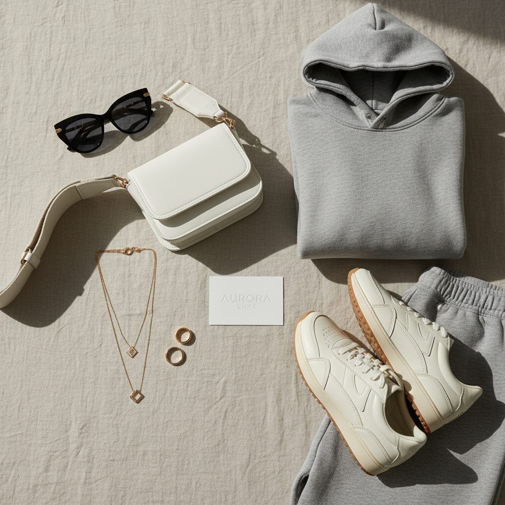 Premium Accessories Flat Lay